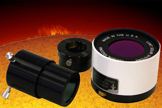 LUNT 50mm Ha Etalon-Filter-System, B3400 Blocking Filter für 2" Auszüge