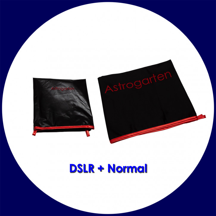 Astrogarten Beobachtungstücher Set - DSLR-Tuch Professional und Normal (schwarz)