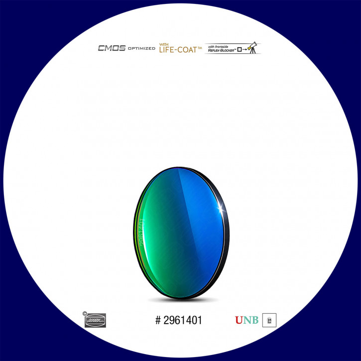 Baader O-III 4nm Ultra-Schmalband (Narrowband) Filter 31mm - CMOS optimiert