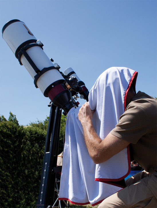 Astrogarten Beobachtungstuch - Professional (schwarz/weiß)