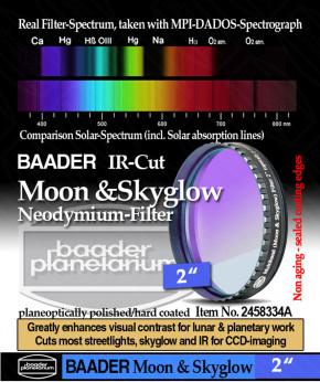 Baader NEODYMIUM Mond- & Skyglowfilter 2"