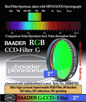 Baader G-CCD 2" Filter