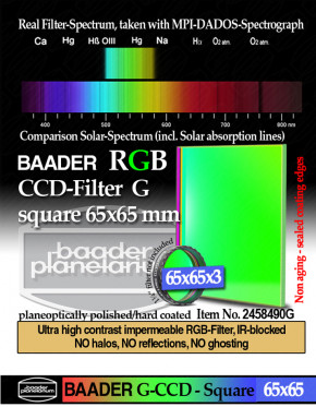 Baader G-CCD 65x65mm Filter