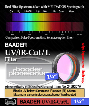 Baader UV-IR Sperr-/L-Filter 1¼"