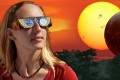 Sonnenfinsternis-Brille (Solar Viewer AstroSolar® Silver/Gold)